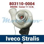 Turbokompresor – turbina za Iveco Cursor 11 Euro VI Iveco Stralis 460, 480